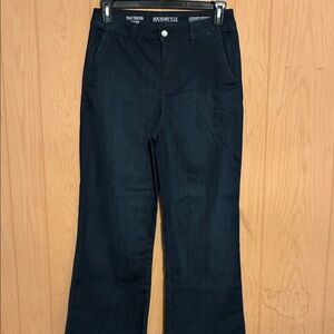 Women's Dark Blue Flare Jeans